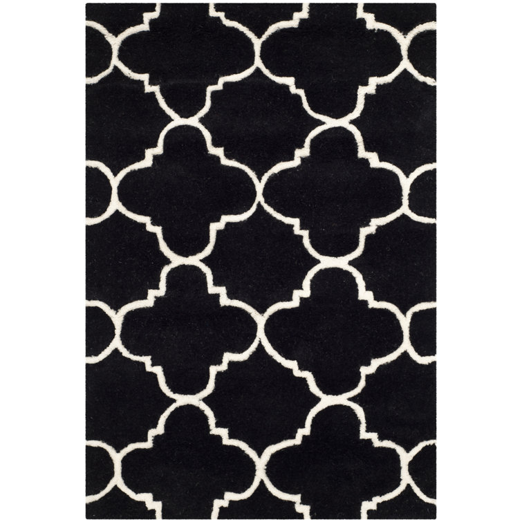 Carolene Hand Tufted Wool Geometric Rug