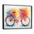 Black Floater Framed