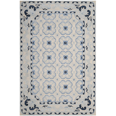 Cruz Hand Tufted Wool, Viscose Oriental Rug