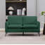 Fauteuil d'appoint en cuir vert Green Cat-2113822057