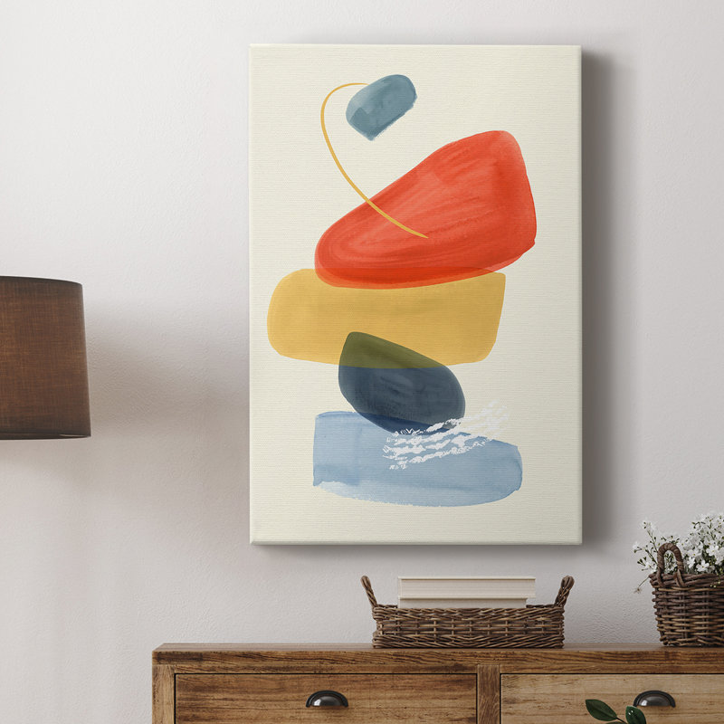 Ensemble de couleurs vives II - galerie Cavas sur mesure, H 18 po x l 12 po