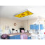 Couvre-lampes fluorescents pour salle de classe Flower - pour luminaire 2 x 4 - par Octo Lights