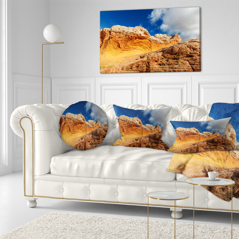 Coussin Schafer Landscape Vermillion
