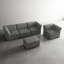 5 Seater Corduroy Seating Component-1852164429