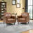 Enoks Tufted Leather Armchair-2032322755
