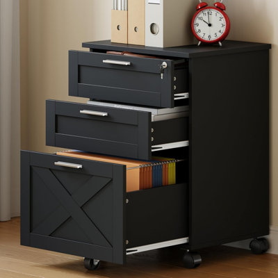 48 cm W 3 -Drawer Mobile