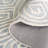 Novelty Rajashri Hand Tufted Wool/Cotton Geometric Rug in Light Gray/Ivory-1687733857