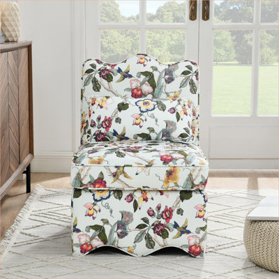 Fauteuil d'appoint en flanelle rouge cramoisi, siège rembourré doux et amp; Dossier avec coussin lombaire assorti, fauteuil rembourré simple pour salle à manger pour adultes