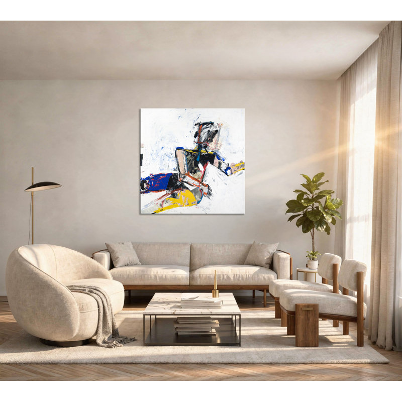 Seated Figure Print
