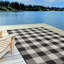 Ecology Collection Chequered Area Rug-1831496394
