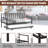 Aishia Steel Daybed with Trundle Bed-1234278264