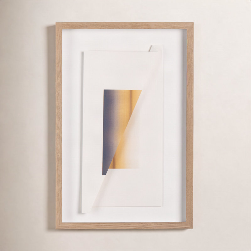 Color Form F Framed Graphic Art