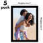 Cadre photo - Ensemble de 5 - Cadre photo avec plexiglas poli pour table et mur-101476088-101476109