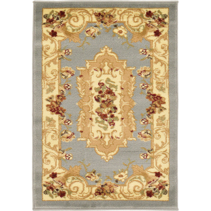 Oriental Area Rug, Rectangle 66 x 91cm