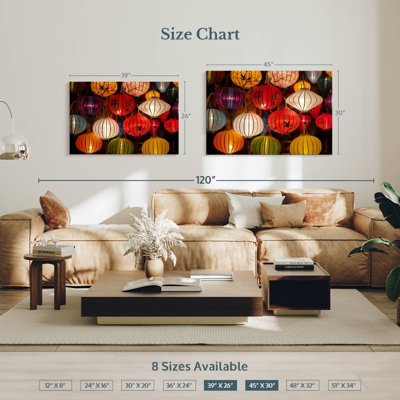 Kerner Colorful Silk Lanterns