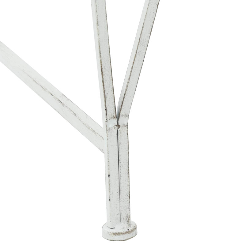 Outdoor Bench, Antique White