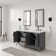 Elizabeth 60" Double Bathroom Vanity Set with Mirror
