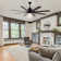 66'' Ceiling Fan with LED Lights