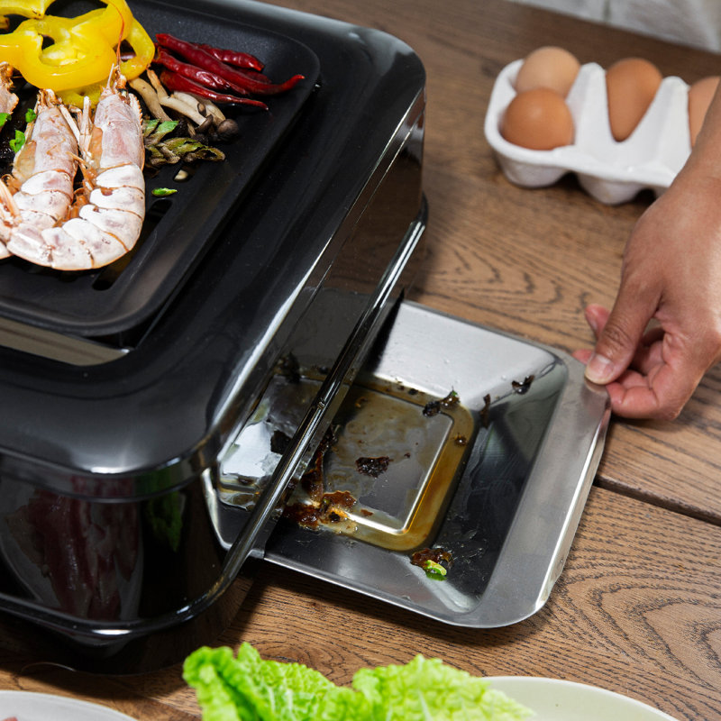 Barton 13'' Smokeless Non Stick Electric Grill