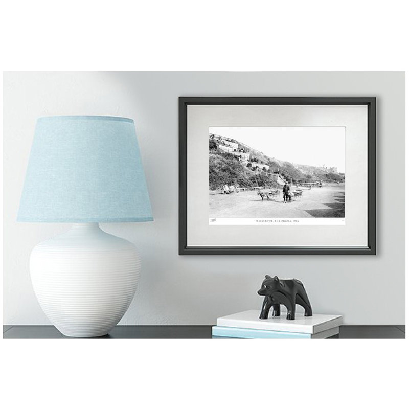 Felixstowe, The Zigzag 1906 by Francis Frith - Single Picture Frame Print, 60cm H x 80cm W  x 2.3cm D
