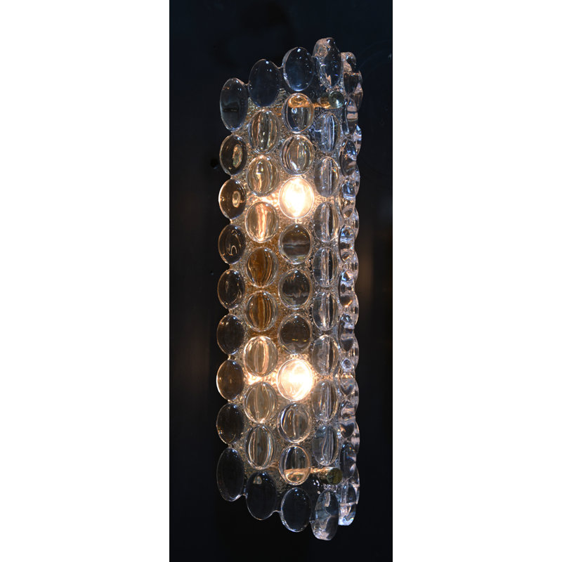 Pietra 2 - Light Flush Mounted Sconce, Polisheded Nickel