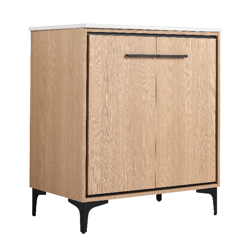 30 Inch Bathroom Vanity Base with Basin