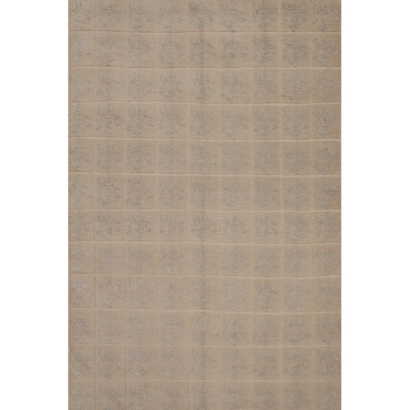 Handmade Modern Abstract Oriental Rug 5x7