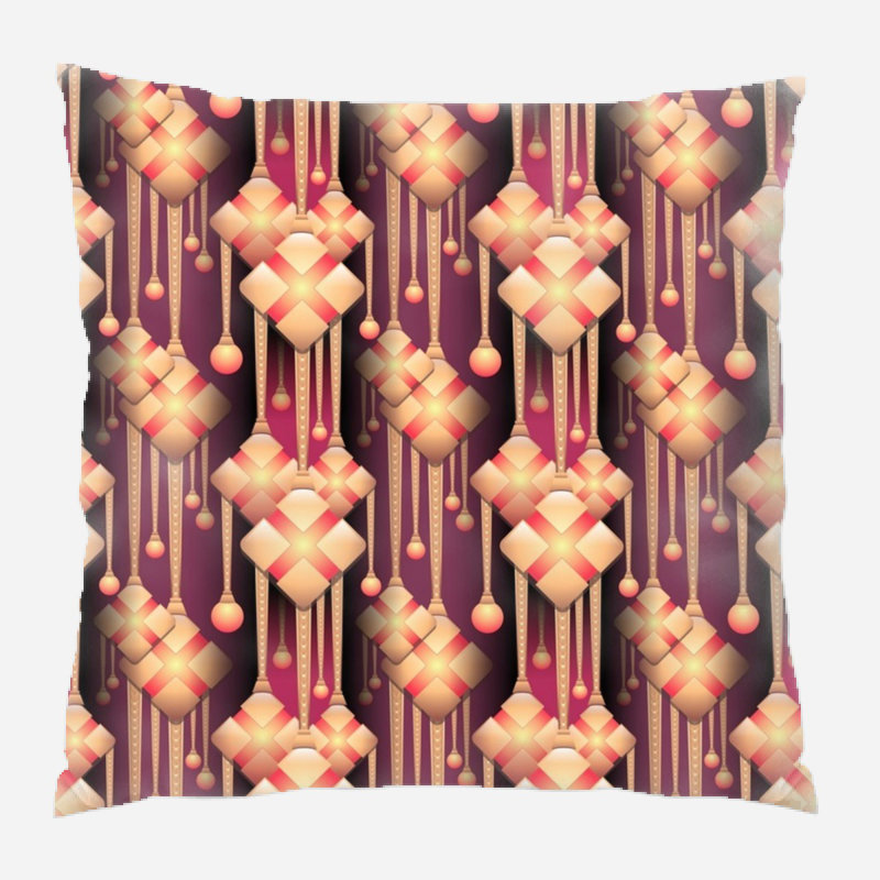 Reversible Throw Pillow, Indoor