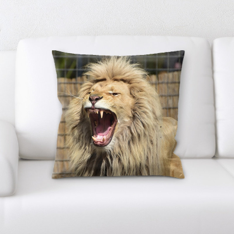 Coussin lion