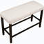 Banc en bois massif Huberte
