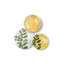 Natural Piece Ceramic Dinnerware Set - Service for 6