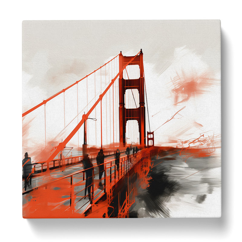 Modern Wall Art - Wrapped Canvas, 50cm H x 50cm W x 3cm D