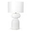 Bardot Metal Table Lamp (White)