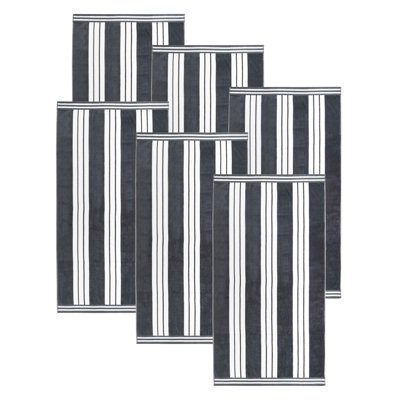 Chira Striped Cotton Beach Towel