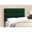 Lit simple tapissier en velours pour cadre de chambre à coucher juvénile