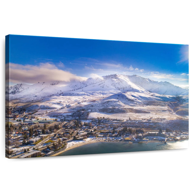 Alvord Lake Chelan Scenery, 32" H x 48" W