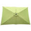 Parasol d'extérieur 9 pi x 6 pi, auvent imperméable, parasol rectangulaire pour patio 6 pi x 9 pi, matériau de construction-1496932507
