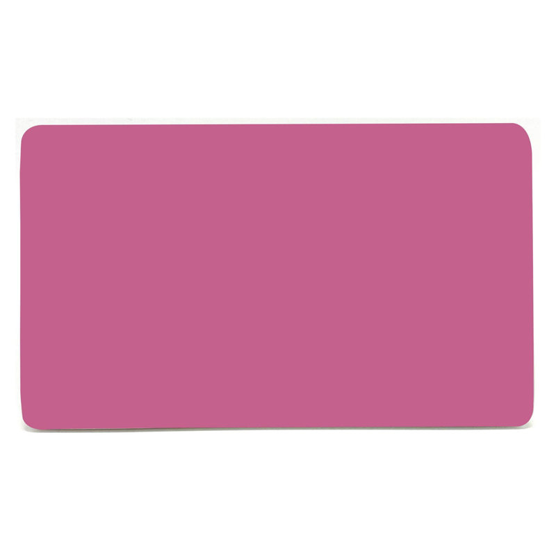 Trendi Switch Double Blanking Plate, Pink