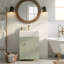 Meuble-lavabo mural avec portes à motif de losanges-1597674566