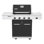 Barbecue au gaz à deux brûleurs à 4 brûleurs avec brûleur latéral et plaque chauffante Nexgrill, surface de cuisson totale de 627 pieds carrés, puissance de 59 000 BTU, barbecue idéal pour les rassemblements en plein air - 720-0958he