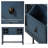 Ruochen 14'' Solid Wood Console Table-262227544