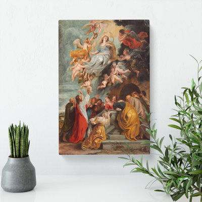 The Assumption Of The Virgin by Peter Paul Rubens - Wrapped Canvas