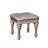 Solid + Manufactured Wood Accent Stool