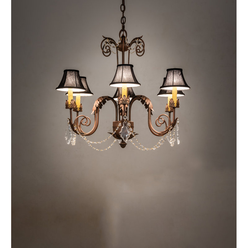 Lustre empire à 6 lumières Lindsay