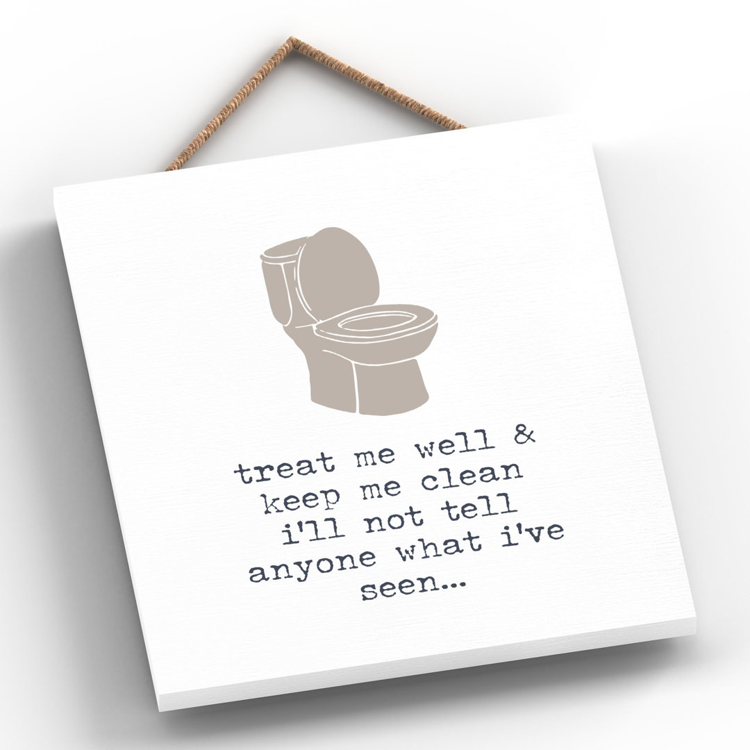 Vivid Squid Wholesale Treat Me Well - No Frame Print on Wood