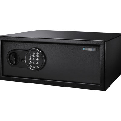 Steel Digital Keypad Safe - 1.2 Cu Ft, With Deadbolts And Mounting Kit Ft Security Keypad, Build, Battery Alert System