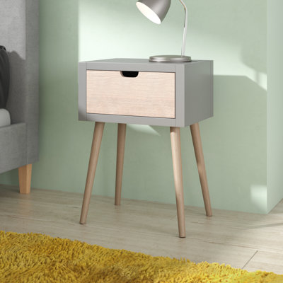 Illings 40cm W Bedside Table