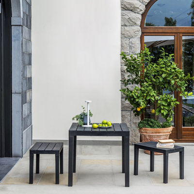 Ensemble de conversation 3 pièces pour 3 personnes Patio Perfection Steward