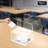 Clear Acrylic Box 6.22'' W Suggestion Box W/ Lock