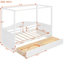 Canopy Day Bed With 2 Drawers-433764123